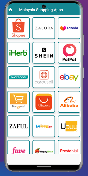 Malaysia Online Shopping Screenshot 1