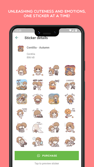 Centilia WASticker Screenshot 2