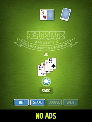 Blackjack 21 - ENDLESS & FREE Screenshot 3
