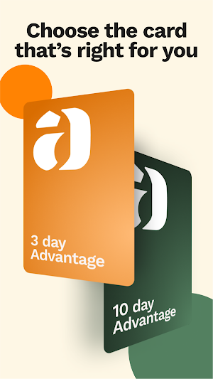 Advantage Card Screenshot 3