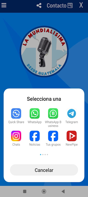 Radio la Mundialisima Screenshot 1