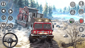 Snow Mud Truck Runner Offroad Screenshot 3