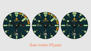 IWF AllNew Diver watch face Screenshot 2