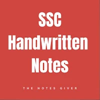 SSC CGL MTS  Handwritten notes