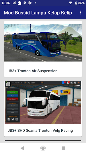 Mod Bussid Lampu Kelap Kelip Screenshot 1