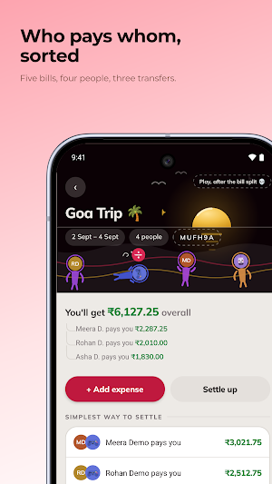 Divzy: Split Bills & IOUs Screenshot 0