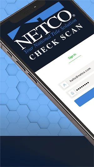 Netco Check Scan App Screenshot 0