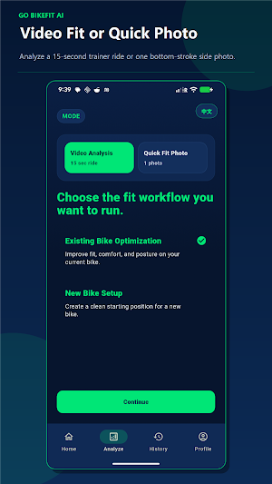 Go Bikefit AI Screenshot 1