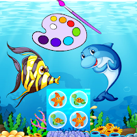Ocean Animal Learning Coloring