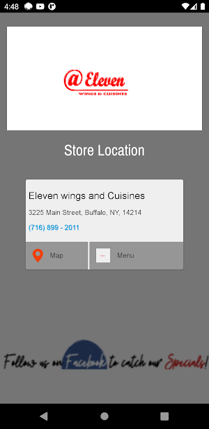 Eleven Wings and Cuisines Screenshot 3