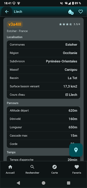 Descente-Canyon Canyoning Screenshot 2