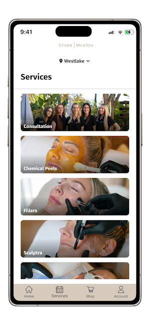 Starr MedSpa Screenshot 1