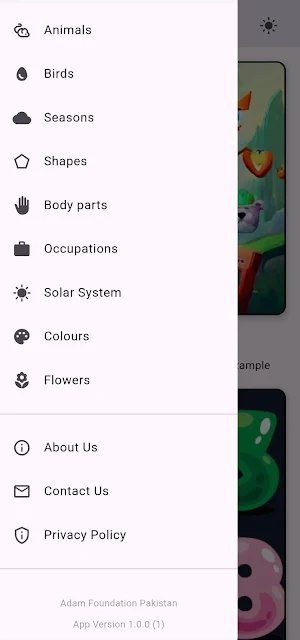 Adam Kids Learning Screenshot 1