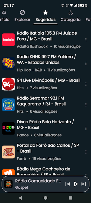 Rádios Online é Nois Screenshot 2