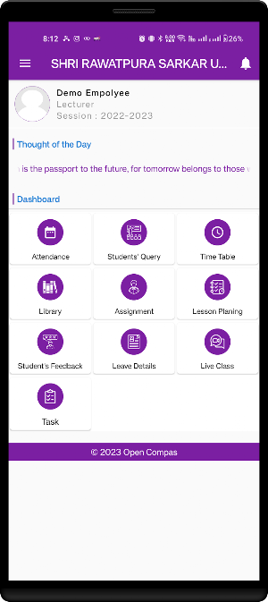 RAWATPURA SARKAR UNIVERSITY Screenshot 2