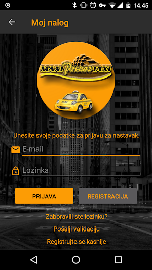 Maxi Taxi Zrenjanin Screenshot 2