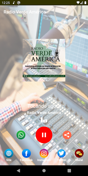 Rádio Verde América Screenshot 1