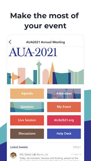AUA2021 - AUA Annual Meeting Screenshot 0