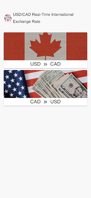 USD to CAD Screenshot 0
