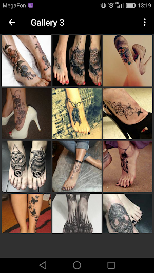 Foot Tattoos Screenshot 1