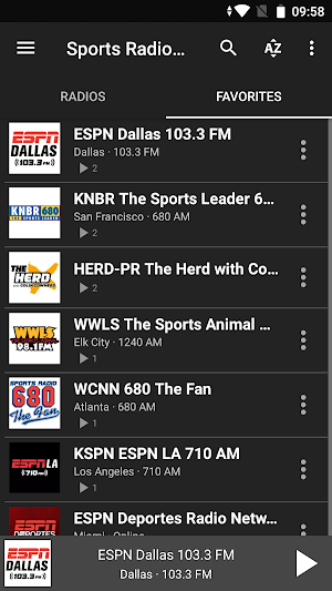Sports Radio FM Screenshot 3