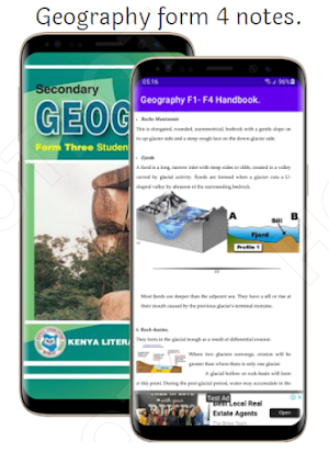 Geography: Form 1 - 4 Notes. Screenshot 3
