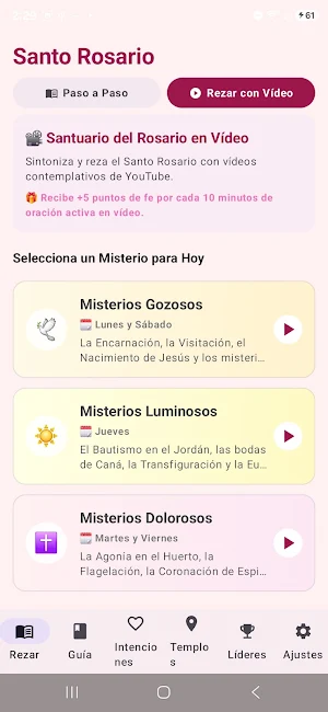 Santo Rosario Screenshot 1