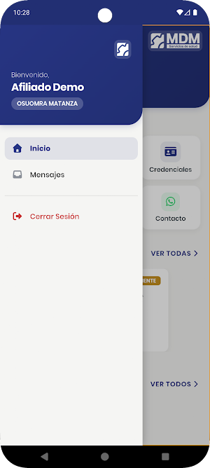 MDM Servicios de Salud Screenshot 1