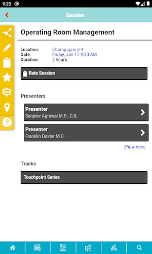 ASA My Meeting app Screenshot 2