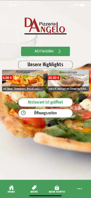 Pizzeria Dangelo Screenshot 0