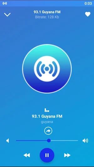 93.1 guyana fm 93.1 radio guyana Screenshot 0
