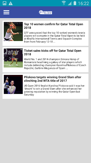Qatar Total Open Screenshot 1