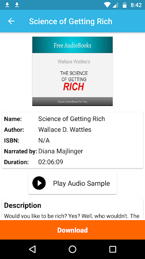 Law Of Attraction Library  - eBooks & AudioBooks Screenshot 1