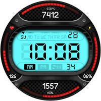 Digital DALGO DHS18 Watch face