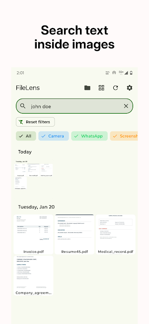 Kahan: File & App Search Screenshot 2