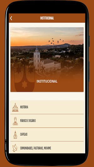 Paróquia de Nossa Senhora do Carmo - Paraopeba MG Screenshot 1
