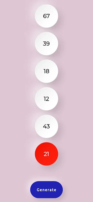 Powerball generator Screenshot 3
