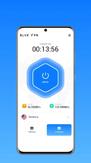 Blue VPN Screenshot 1