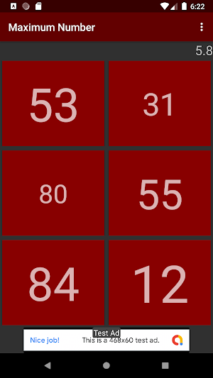 Maximum Number Screenshot 2