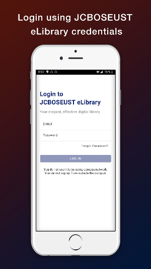JCBOSEUST eLibrary Screenshot 0