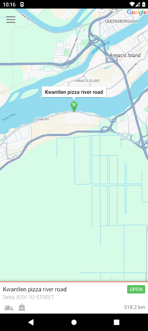 pizza river road Delta Screenshot 1