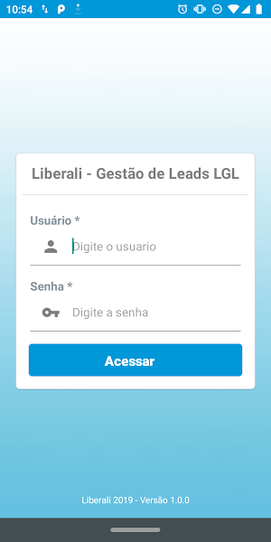 Gestão de Leads Screenshot 0