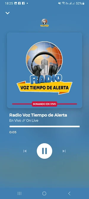 Radio Voz Tiempo de Alerta Screenshot 2