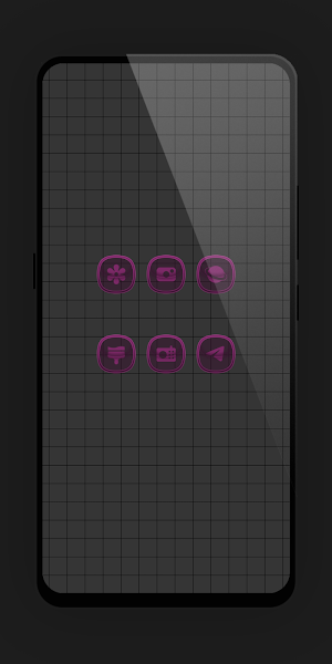 Matte Glass Pink Icon Pack Screenshot 3