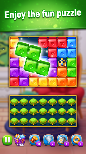 Jewels King: Castle Blast Screenshot 2