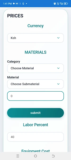 Mjengo app Screenshot 2