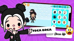 Toca Boca Barby ASMR Dress up Screenshot 2