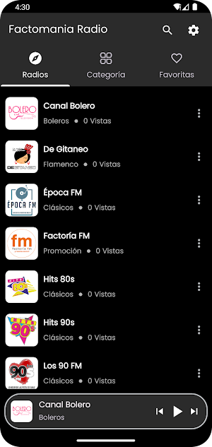 Factomania Radio Screenshot 1