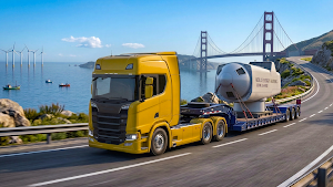 Real Cargo Mega Truck Driving Screenshot 2