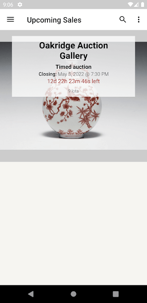 Oakridge Auctions Screenshot 0